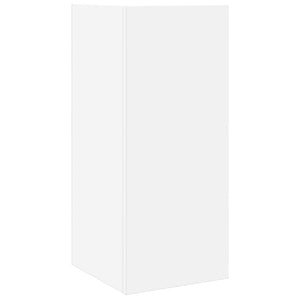 vidaXL Side Tables 2 pcs with Shelf White 25.5x27x60 cm