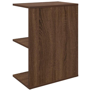 vidaXL Bedside Tables 2 pcs Brown Oak 46.5x29x61 cm Engineered Wood