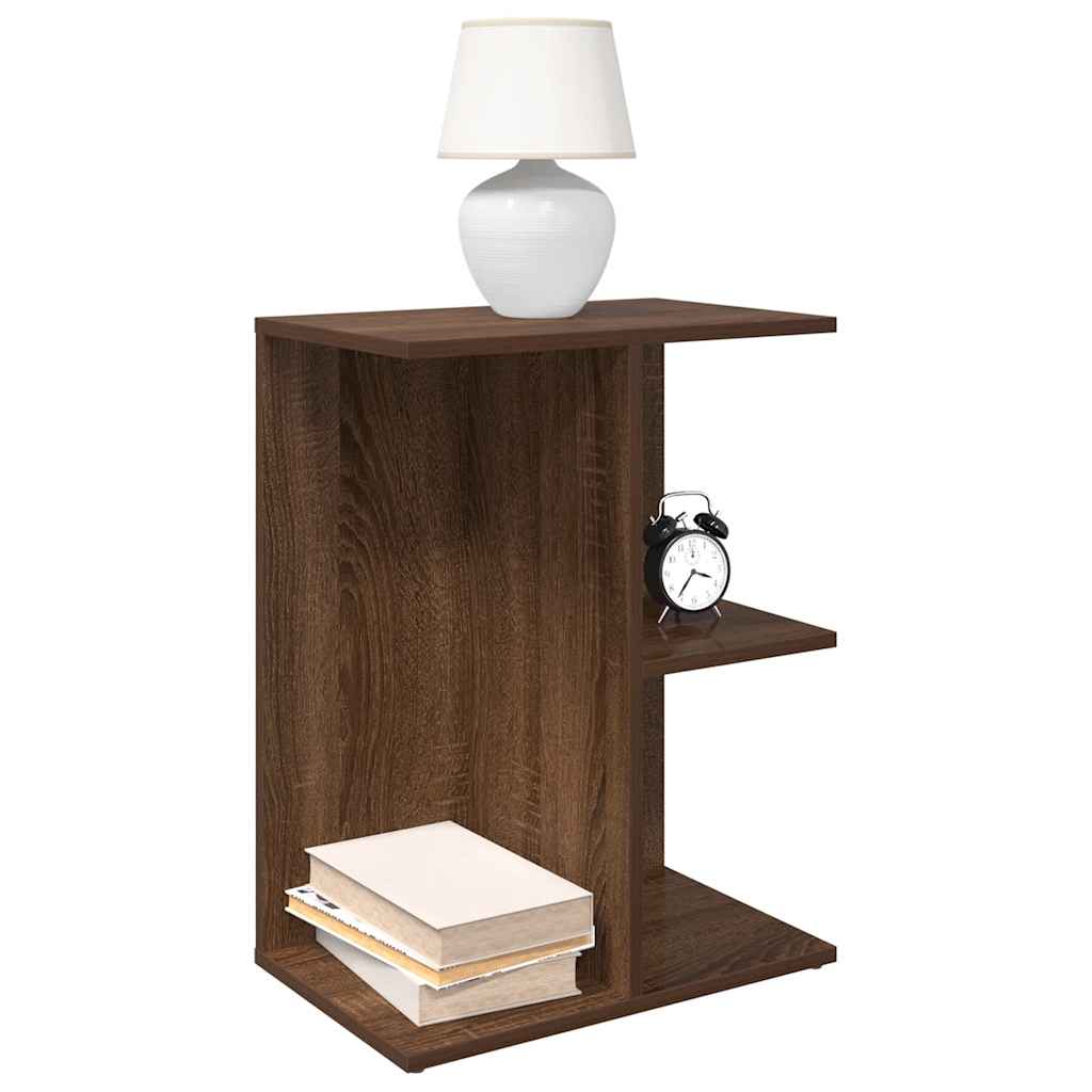 vidaXL Bedside Tables 2 pcs Brown Oak 46.5x29x61 cm Engineered Wood