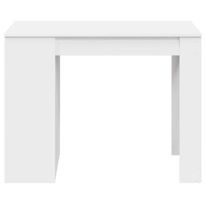 vidaXL Desk with Drawer and Shelf White 102x62x77.5 cm Engineered Wood