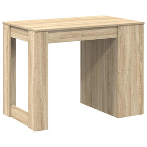 vidaXL Desk with Drawer and Shelf Sonoma Oak 102x62x77.5 cm Engineered Wood