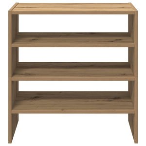 vidaXL Shoe Racks 2 pcs Stackable Artisan Oak 60x30x30.5 cm