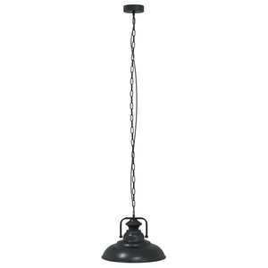 vidaXL Pendant Lamp E27 Black Ø 31 cm Iron