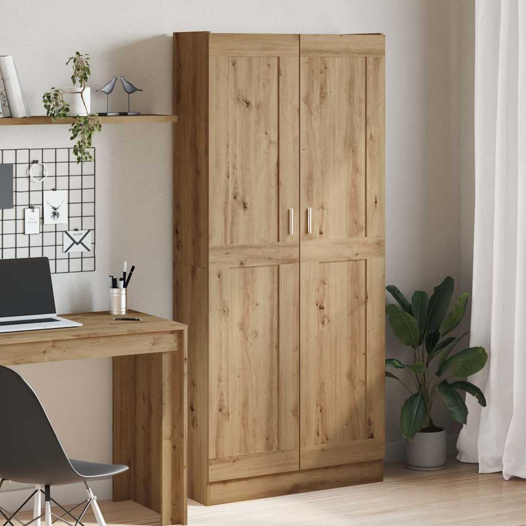 vidaXL Highboard Artisan Oak 82.5x30.5x185 cm Engineered Wood