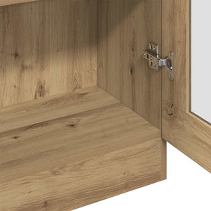 vidaXL Highboard Artisan Oak 82.5x30.5x185 cm Engineered Wood