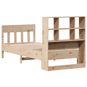 vidaXL Bed Frame without Mattress 100x200 cm Solid Wood Pine