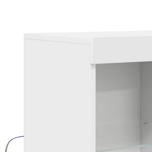 vidaXL Sideboard White 81x37x100 cm Engineered Wood