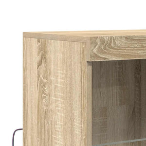 vidaXL Sideboard Sonoma Oak 81x37x100 cm Engineered Wood