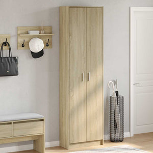 vidaXL Hallway Wardrobe Sonoma Oak 55x25x189 cm Engineered Wood