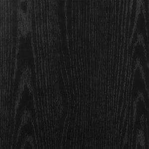 vidaXL 2 Piece Kitchen Cabinet Set Black Engineered Wood