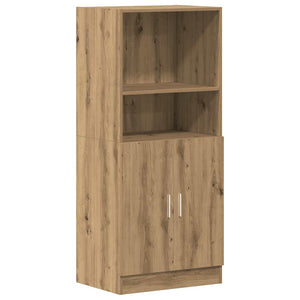 vidaXL 2 Piece Kitchen Cabinet Set Artisian Oak Engineered Wood