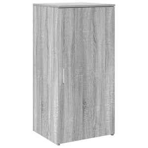 vidaXL Reception Desk Grey Sonoma 200x50x103.5 cm Engineered Wood