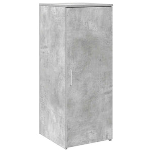 vidaXL Reception Desk Concrete Grey 135x50x103.5 cm Engineered Wood