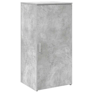 vidaXL Reception Desk Concrete Grey 155x50x103.5 cm Engineered Wood