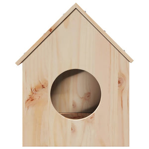 vidaXL Cat House 41x50x50 cm Solid Wood Pine