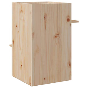 vidaXL Cat House 43x43x60 cm Solid Wood Pine