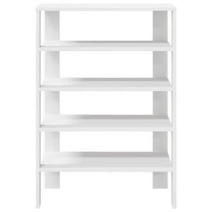 vidaXL Shoe Rack White 61x32x87.5 cm Engineered Wood