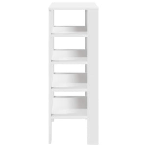 vidaXL Shoe Rack White 61x32x87.5 cm Engineered Wood