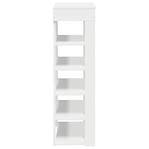 vidaXL Shoe Rack White 60x30x98 cm Engineered Wood