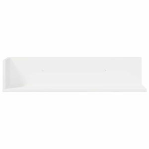 vidaXL Wall Shelves 2 pcs White 75x16.5x16.5 cm Engineered Wood