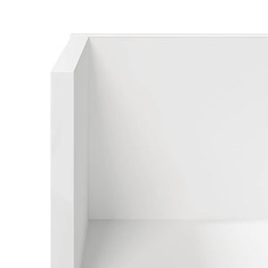 vidaXL Wall Shelves 2 pcs White 75x16.5x16.5 cm Engineered Wood