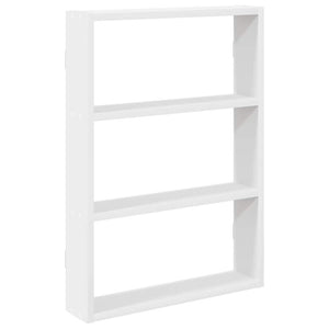 vidaXL Wall Shelf White 43x9x60 cm Engineered Wood