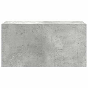 vidaXL Bathroom Wall Cabinet Concrete Grey 60x25x30 cm Engineered Wood