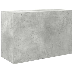 vidaXL Bathroom Wall Cabinet Concrete Grey 60x25x40 cm Engineered Wood