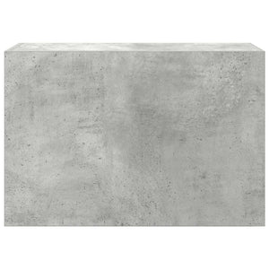 vidaXL Bathroom Wall Cabinet Concrete Grey 60x25x40 cm Engineered Wood