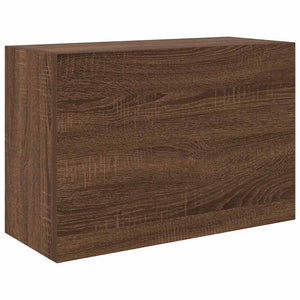 vidaXL Bathroom Wall Cabinet Brown Oak 60x25x40 cm Engineered Wood