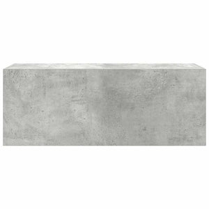 vidaXL Bathroom Wall Cabinet Concrete Grey 80x25x30 cm Engineered Wood