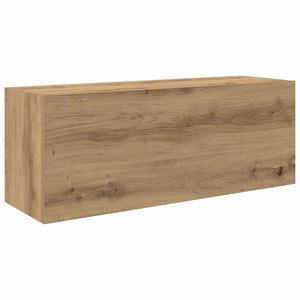 vidaXL Bathroom Wall Cabinet Artisan Oak 80x25x30 cm Engineered Wood