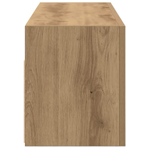 vidaXL Bathroom Wall Cabinet Artisan Oak 80x25x30 cm Engineered Wood