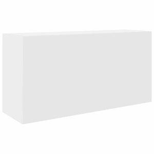 vidaXL Bathroom Wall Cabinet White 80x25x40 cm Engineered Wood