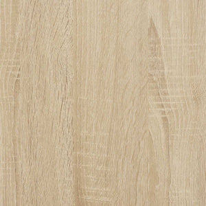 vidaXL Bathroom Wall Cabinet Sonoma Oak 80x25x40 cm Engineered Wood