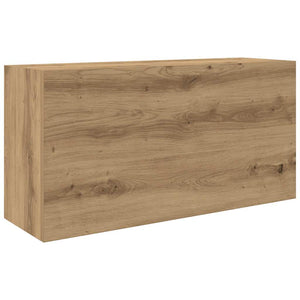 vidaXL Bathroom Wall Cabinet Artisan Oak 80x25x40 cm Engineered Wood