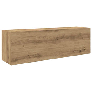 vidaXL Bathroom Wall Cabinet Artisan Oak 100x25x30 cm Engineered Wood