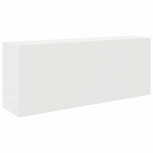 vidaXL Bathroom Wall Cabinet White 100x25x40 cm Engineered Wood