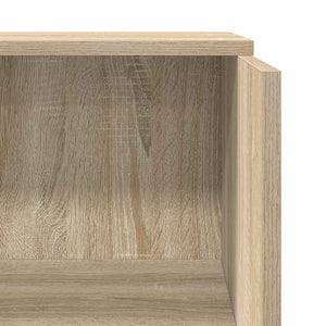 vidaXL Reception Desk Sonoma Oak 55x50x103.5 cm Engineered Wood