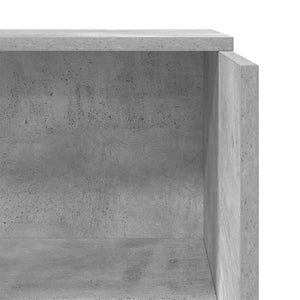 vidaXL Reception Desk Concrete Grey 55x50x103.5 cm Engineered Wood