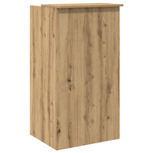 vidaXL Reception Desk Artisan Oak 55x50x103.5 cm Engineered Wood