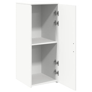 vidaXL Storage Cabinet White 40x45x103.5 cm Engineered Wood