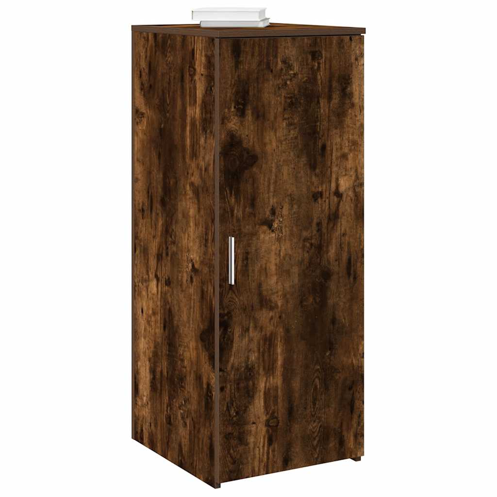 vidaXL Storage Cabinet Smoked Oak 40x45x103.5 cm Engineered Wood