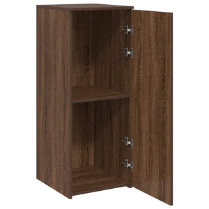 vidaXL Storage Cabinet Brown Oak 40x45x103.5 cm Engineered Wood