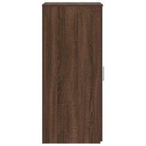 vidaXL Storage Cabinet Brown Oak 40x45x103.5 cm Engineered Wood