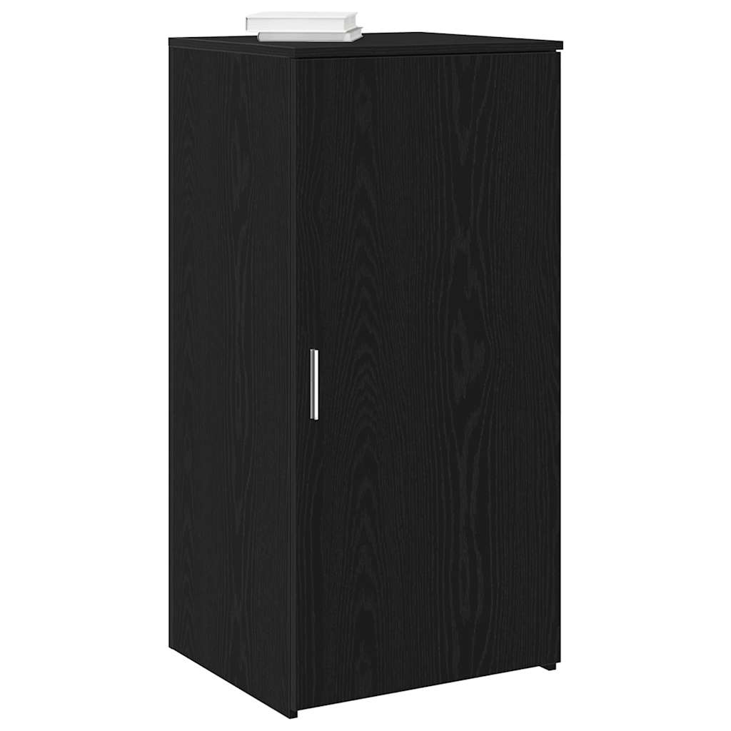 vidaXL Storage Cabinet Black 50x45x103.5 cm Engineered Wood