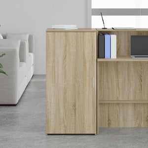 vidaXL Storage Cabinet Sonoma Oak 50x45x103.5 cm Engineered Wood