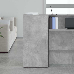 vidaXL Storage Cabinet Concrete Grey 50x45x103.5 cm Engineered Wood