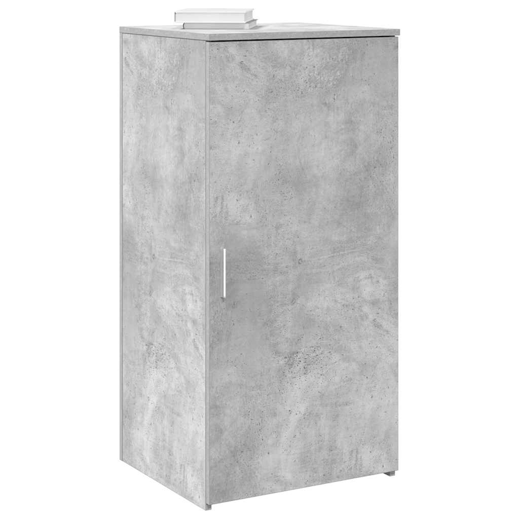 vidaXL Storage Cabinet Concrete Grey 50x45x103.5 cm Engineered Wood