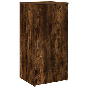 vidaXL Storage Cabinet Smoked Oak 50x45x103.5 cm Engineered Wood